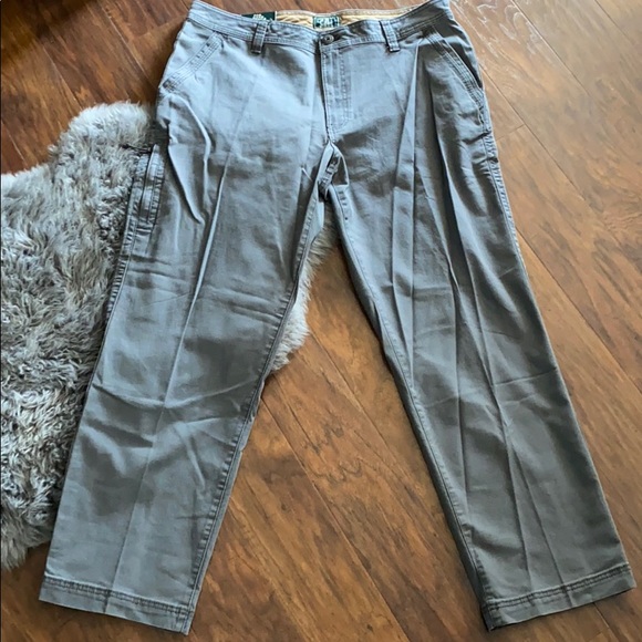 G H Bass Mens Canvas Terrain Stretch 